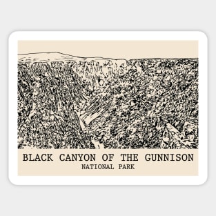 Black Canyon of the Gunnison National Park Sticker